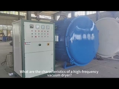 Περιβαλλοντικά φιλικό εξατομικευμένο εξοπλισμό στεγνωτήρα κενού υψηλής συχνότητας ενεργειακά αποδοτικό