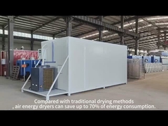 Βιομηχανία βαρέος πλήρως αυτόματη αντλία θερμότητας στεγνωτήρας υψηλής απόδοσης