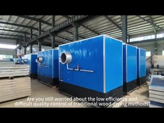 Εγκατάσταση στεγνώσεως ξύλινων παλέτων