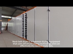 Πλήρως αυτόματη μηχανή ξήρανσης γρασίδι ζώνη ξήρανσης γραμμή Εύκολη λειτουργία και πλεονέκτημα