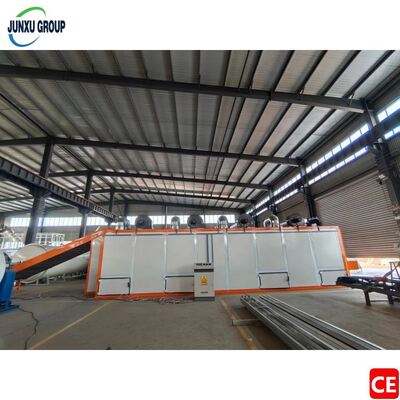 Πλήρως αυτόματο στεγνωτήρα ζώνης πλέγματος ισχύος 18,50KW με προσαρμόσιμη τάση για συνεχή ξήρανση τροφίμων